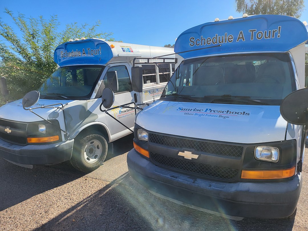 Concrete and bus wash at the edge