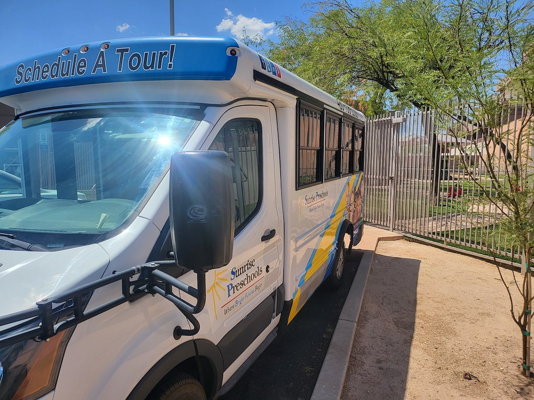 Sunrise at priest bus wash